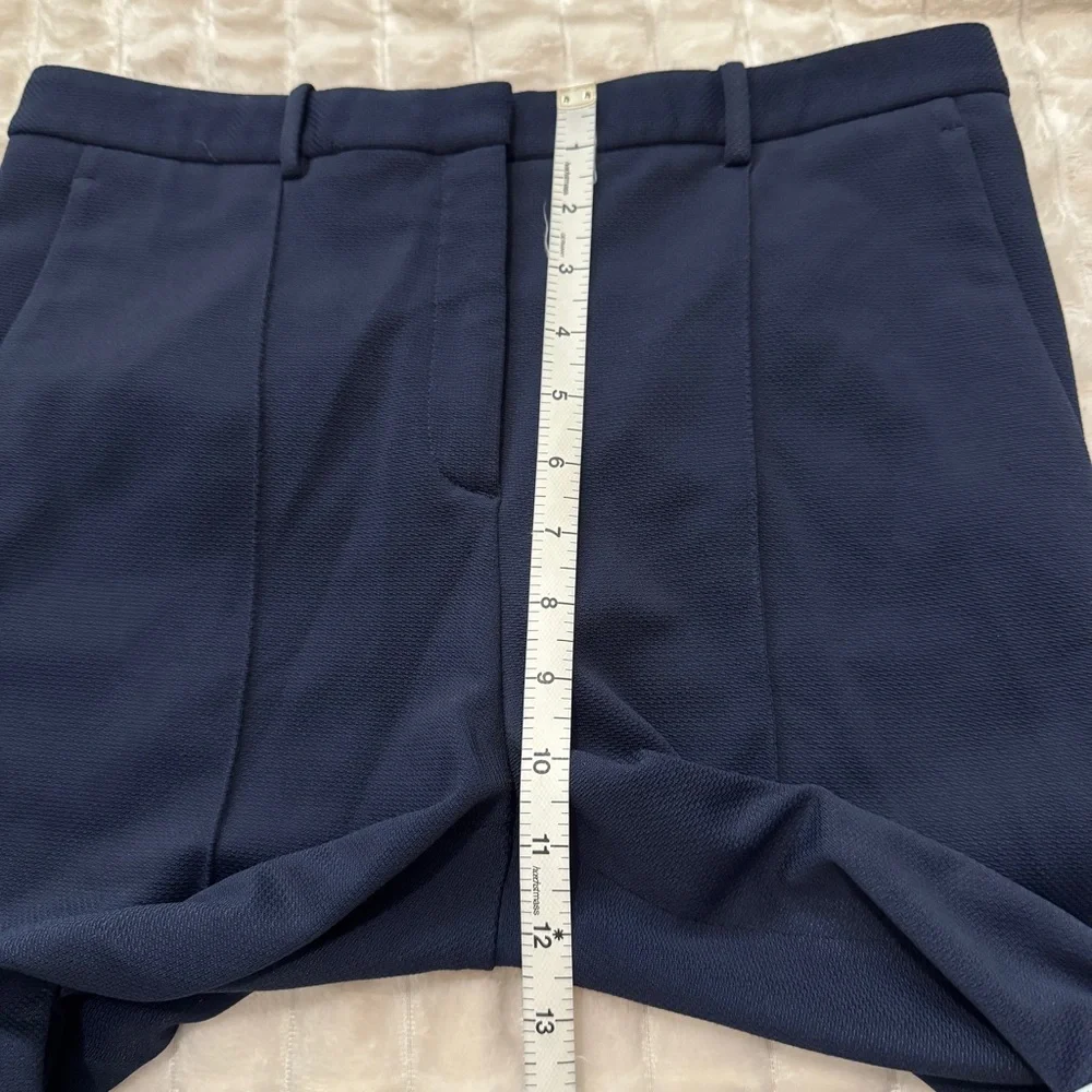 Theory 6 Navy Blue Dress Pants Slacks ~ Classic Career Capsule Pockets - Picture 6 of 9